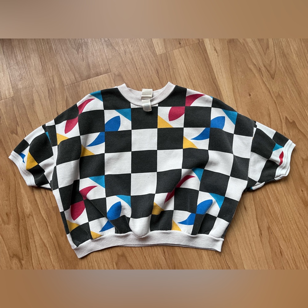 Vintage Retro Bagggy Sweater T Shirt